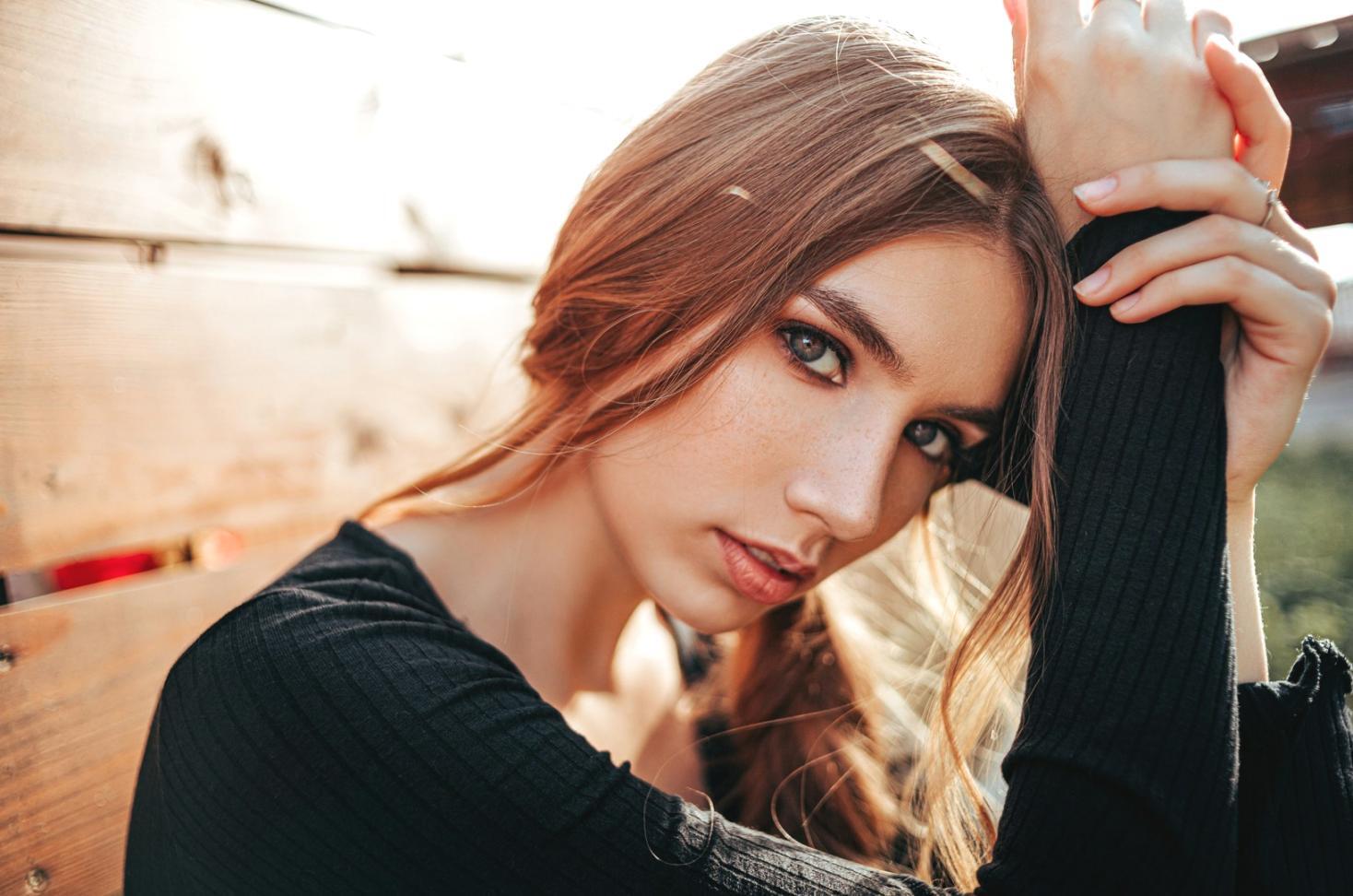 Professionelle Haarfärbung im Studio